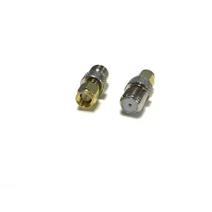 RF Coaxial Coax Adapter SMA Male to F Female Connector