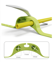YDS Sangle de fixation en silicone pour cuillère, Sangle de transport pour bouteille d'eau, Support pour bocaux Mason, Repose-cuillère et porte-paille, Support à café en silicone