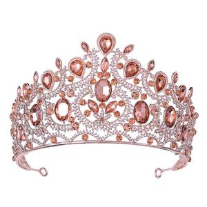Multi Colors Hair Jewelry Accessories Crystal Rhinestone Pageant Prom <strong>Royal</strong> Women Wedding Bridal Crown <strong>Tiara</strong> - Product Image 5
