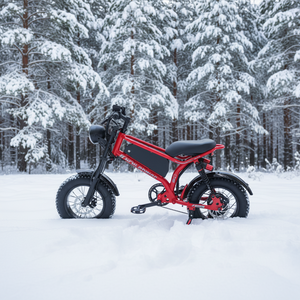 Bicicleta Eléctrica de Montaña <span class=keywords><strong>XC</strong></span> Compacta y Ligera, Bicicleta Todoterreno con Llantas Gruesas, Duraderas y Antideslizantes - Product Image 4
