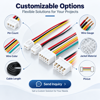 Connecteur XH PCB 2 3 4 5 6 broches, pas de 2,54 mm, boîtier blanc, fils pré-câblés, câblage de carte OEM personnalisé, connecteur XH 2,54 mm