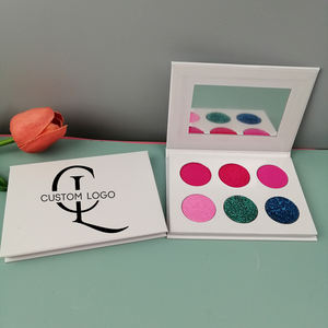 <span class=keywords><strong>Palette</strong></span> de fard à paupières de <span class=keywords><strong>vente</strong></span> directe d'usine avec paillettes, finitions miroitantes et mates <span class=keywords><strong>Palette</strong></span> de fard à paupières de marque privée de cadeau cosmétique - Product Image 6