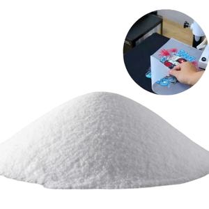 उच्च गुणवत्ता वाले कपड़े धोने स्थिरता Dtf गर्म पिघल चिपकने वाला मुद्रण पाउडर कपड़ों के लिए - Product Image 1