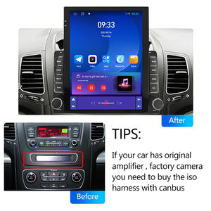 Radio de coche Android con pantalla Tesla de estilo Vertical de 9,7 "para <span class=keywords><strong>Kia</strong></span> <span class=keywords><strong>Sorento</strong></span> 2013 2014 2015 Caraply reproductor Multimedia de navegación <span class=keywords><strong>GPS</strong></span> - Product Image 4