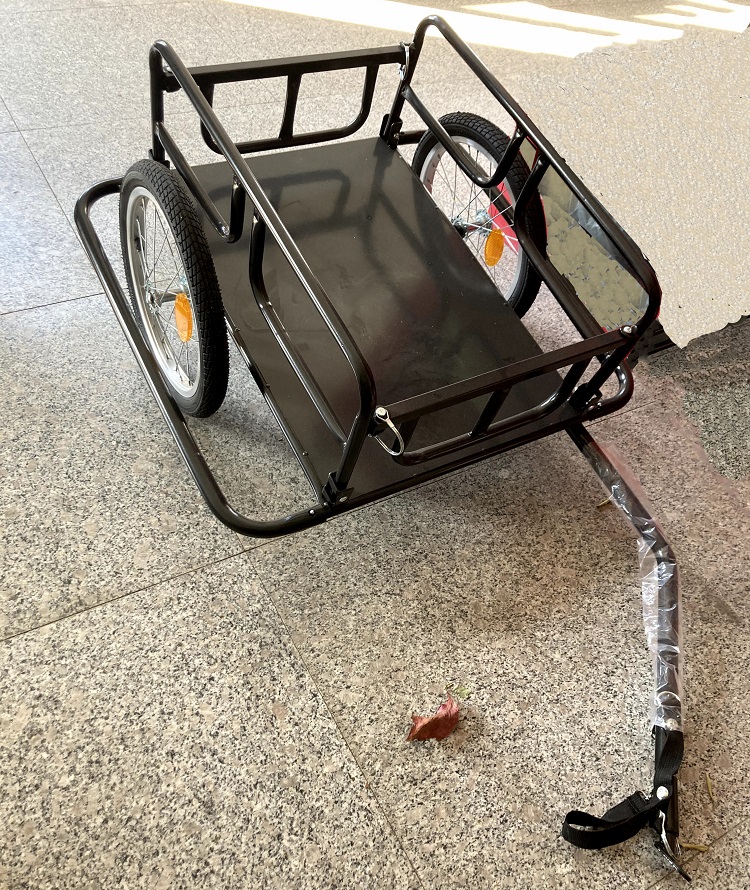 Faltbarer Fahrradanhnger Gepcktrger Transport Schwarz Stahl  Fahrrad-Lastenanhnger mit Universal-Kupplung| Alibaba.com