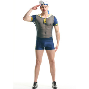 Pantalones Cortos de Cosplay para Hombre, Disfraz de Marinero para Halloween, Purim, Discoteca, Carnaval, Fiesta, Sexy - Product Image 4