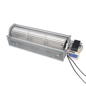 LONGWELL 45 мм AC 230 В малошумный алюминиевый сплав крыльчатка тангенциальный вентилятор поперечного потока вентилятор для камина - Product Image 1