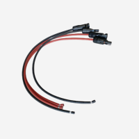 DC-Solarkabel mit Mehradrigem Kupferleiter, UV-Beständig, CE-Zertifiziert, 6mm² Schwarz-Rot, 1,5KV Solarkabel für Projekte
