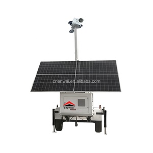 Rimorchio di sorveglianza Mobile CCTV con connettività 4G dei <span class=keywords><strong>pannelli</strong></span> <span class=keywords><strong>solari</strong></span> - Product Image 1