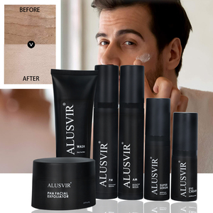 Fabricación <span class=keywords><strong>de</strong></span> Marca Privada OEM, <span class=keywords><strong>Set</strong></span> <span class=keywords><strong>de</strong></span> Productos para el Cuidado <span class=keywords><strong>de</strong></span> la Piel Masculina, Antienvejecimiento, Hidratante, Limpiador, Control <span class=keywords><strong>de</strong></span> Grasa, Reparador <span class=keywords><strong>Facial</strong></span> - Product Image 1