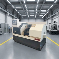 Tour CNC à lit plat CK6130, tour CNC chinois à vendre