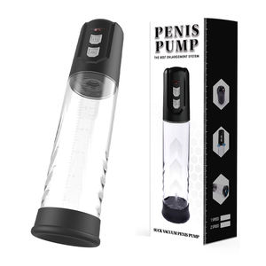 Pompa del pene giocattolo del sesso maschile elettrico vuoto e aria succhiare la pompa del cazzo del pene per il pene Booster - Product Image 3