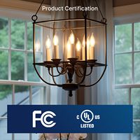 Ampoule LED à filament en verre CA11 B11 2700K 4W 450Lm E12 pour usage résidentiel, vente en gros