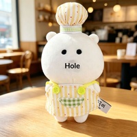 Collection de Vêtements Personnalisés pour Poupées en Coton Série Ours Fantaisie Mignon et Autodisparates Modèle 9851 (10 à 13 cm) – Petits Bavoirs