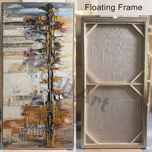 Dropshipping personalizzato oversize enorme 3D astratta moderna pittura a olio su tela fatta a mano grande arte della parete - Product Image 4