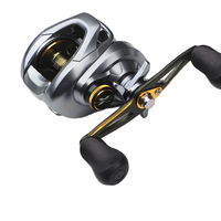 Moulinet de Baitcasting Universel à Bobine Profonde 8kg, Design Goutte d'Eau, en Fibre de Carbone et Métal, Roulement NMB, Gaucher, pour la Pêche en Rivière