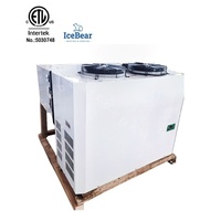 Unité de réfrigération monobloc certifiée ETL 1/2/3HP R404a économie d'énergie pour les restaurants de fruits de mer de stockage à froid pour la chaîne de restaurants