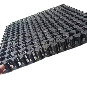 Nhựa màu đen HDPE thoát nước Hội Đồng Quản Trị 500x500 mái vườn trồng bể nhà để xe cảnh quan bãi cỏ Lọc Mat subgrade tấm thoát nước - Product Image 2