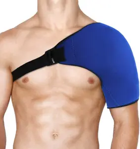 Reusable Hot Cold Therapy Compression Shoulder Ice Pack Brace Rotator Cuff Cooling Wraps For Injuries Pain Relief