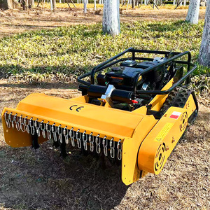 High-power <strong>Flail</strong> Lawn <strong>Mower</strong> 800mm Self Powered <strong>Remote</strong> Control Garden Lawn Mowers - Product Image 2