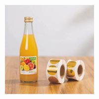 Nouveau produit Étiquette de code à barres de pneu de vulcanisation à haute température d'ampoule de 1ml