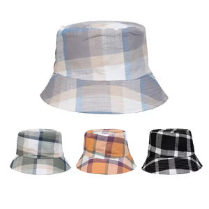 Sombrero de Pescador Reversible de Doble Cara con Estampado de Patrones de Lujo de Alta Calidad con Logotipo Personalizado al por Mayor - Product Image 1