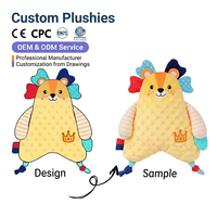 Peluche chien personnalisée de haute qualité, mignonne, avec fonction anti-stress, idéale pour les fêtes