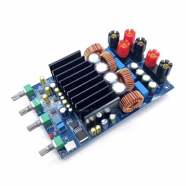 TAS5630 2.1 Audio Amplifier Board 2X150W+300W Digital 2.1 Channel Class D High Power Amplifier Board for Home Theater
