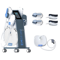 5 Handle Ems TeslaSculpting EMS Muscle Stimulator Hi Emt Sculpture Sculpts TeslaSlim Emshaping Machine
