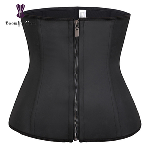 Ceinture noire populaire pour femmes Ann <span class=keywords><strong>Chery</strong></span> Corset gaines colombiennes avec fermeture éclair et crochets - Product Image 4
