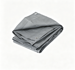 Bâche en polyester enduite de PE, imperméable, résistante aux déchirures, anti-UV, coupe-vent pour tentes extérieures et agriculture - <span class=keywords><strong>Poids</strong></span> moyen, personnalisable - Product Image 1
