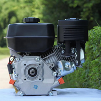 Moteur à essence à démarrage manuel/électrique de 7,5 CV