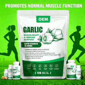 OEM produk vitamin kapsul bawang putih hitam Vegetarian suplemen Softgel tanpa bau Halal untuk dewasa dan bayi baru lahir - Product Image 2