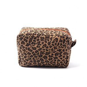 Bolsa de Maquillaje con Estampado de Leopardo de Gran Capacidad, Bolsa de Aseo Multifuncional para Viajes de Negocios, Bolsa de Mano, Fábrica con Certificación BSCI - Product Image 2