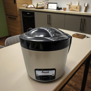 Cuiseur à riz électrique domestique intelligent de 5 litres avec boîtier en plastique pour garder la chaleur automatique Bouton de commande mécanique comprenant une tasse à mesurer - Product Image 4