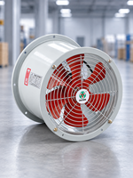 Fabricant de ventilateurs axiaux, ventilateur de conduit axial industriel 300 mm 220 V 380 V, volume d'air élevé pour la ventilation des entrepôts, pour les grossistes