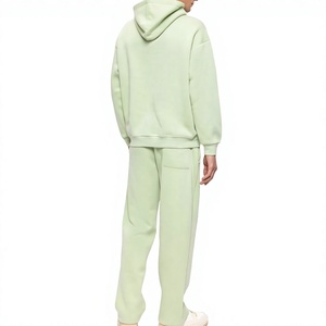 LONG MISSION INDUSTRY Chándal Casual de Invierno para Hombre, 100% Algodón, con Capucha, Cierre con Cordón y Bolsillos Laterales - Product Image 2