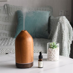 Humidificateur personnel de diffuseur d'arôme d'air de diffuseur d'huile essentielle <span class=keywords><strong>en</strong></span> bois véritable de vente <span class=keywords><strong>en</strong></span> <span class=keywords><strong>gros</strong></span> de conception unique pour le bureau à domicile - Product Image 2