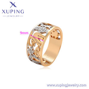แหวน X000973578 XUPING ดีไซน์ใหม่ ลายดอกไม้และนกฮูก สำหรับผู้หญิง ดีไซน์หรูหรา เป็นมิตรต่อสิ่งแวดล้อม ทำจากทองแดง แฟชั่นเรียบง่าย หลากสี - Product Image 3