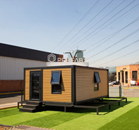 Maison préfabriquée PrefabX House Flip Classic-A entièrement configurée, écologique, 20 pieds, ADU, maison verte pour usage en appartement