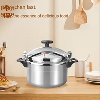 Casserole à pression en aluminium pour la maison, spéciale pour cuisinière à gaz multifonctionnelle anti-explosion