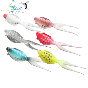 Esca da Pesca Wobbler Easy Shiner, Jig Swimbait Artificiale con Doppia Coda in <span class=keywords><strong>Silicone</strong></span> Morbido per Carpe, Spigole e Linguette - Product Image 1