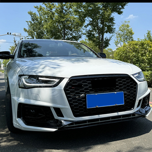 Kit carrosserie, pare-chocs avant, diffuseur arrière, mise à niveau du style ancien vers le nouveau pour <span class=keywords><strong>Audi</strong></span> A4 <span class=keywords><strong>S4</strong></span>, mise à niveau RS4 2013-2015 vers 2016-2018 - Product Image 4
