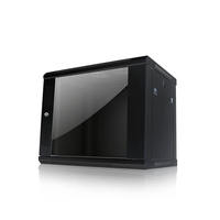 Armoire de serveur extérieure murale en verre noir Ningbo Lepin Data Center IT 42U, rack informatique ouvert pour centre de données