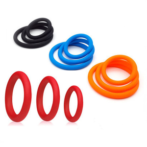 3 adet silikon Penis esaret halka gecikme boşalma halka seks oyuncak horoz halka erkekler için - Product Image 1
