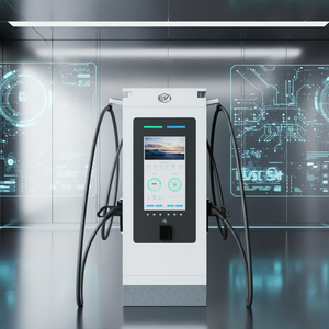 Nuovo Caricatore Rapido <span class=keywords><strong>EVI</strong></span> 120KW con Schermo Pubblicitario da 32 Pollici, Interfaccia Utente Interattiva, Piattaforma Pubblicitaria Digitale, Sistema di Gestione Contenuti OEM/ODM - Product Image 1