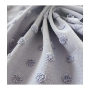 Premium Soft 240gsm Jacquard 80% Cotton 20% Poly <b>Knitted</b> Terry Fabric - Product Image 1
