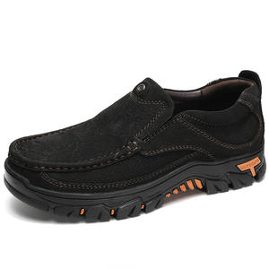Alta calidad primera capa <span class=keywords><strong>de</strong></span> cuero <span class=keywords><strong>de</strong></span> vaca deslizamiento en antideslizante casual al aire libre <span class=keywords><strong>Zapatos</strong></span> <span class=keywords><strong>de</strong></span> vestir tamaño 38-48 para los hombres - Product Image 6
