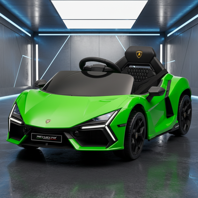 Licensed Lamborghini Revuelto Plastic Material and Battery Power Ride on Car Kids Electric Car for 2-8 Years Old to Drive