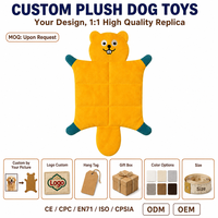 Jouet en peluche réaliste pour animaux de compagnie, durable, non rembourré, avec son, en gros, provenant de Chine, cadeau personnel, fourni directement par l'usine